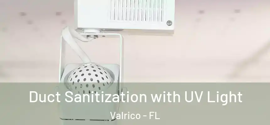  Duct Sanitization with UV Light Valrico - FL